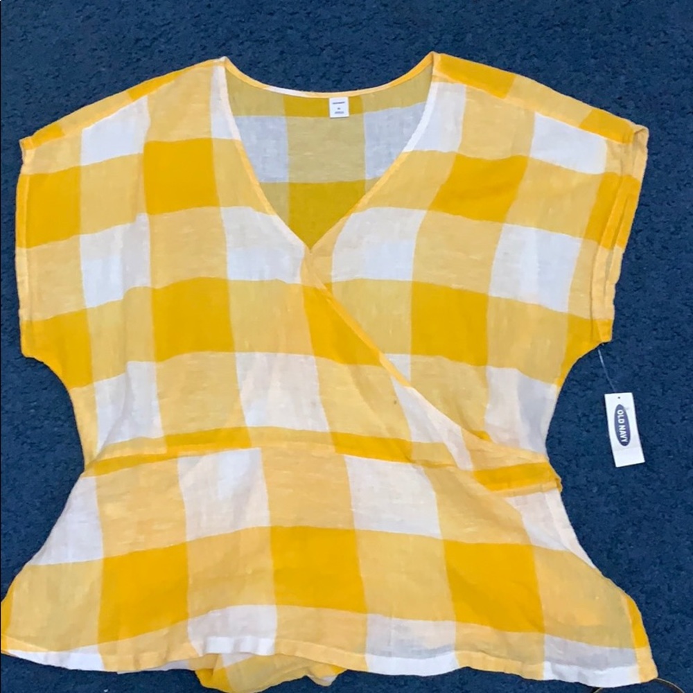 Women's Old Navy Wrap Blouse NWT